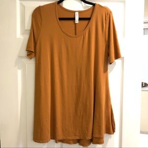 Burnt Orange Lularoe Perfect T Size M